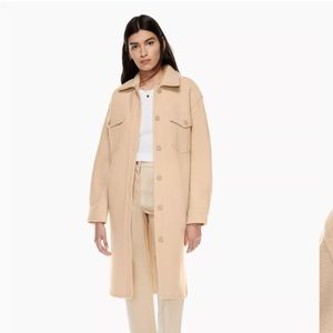 Wilfred Free Ganna Long Shirt Jacket